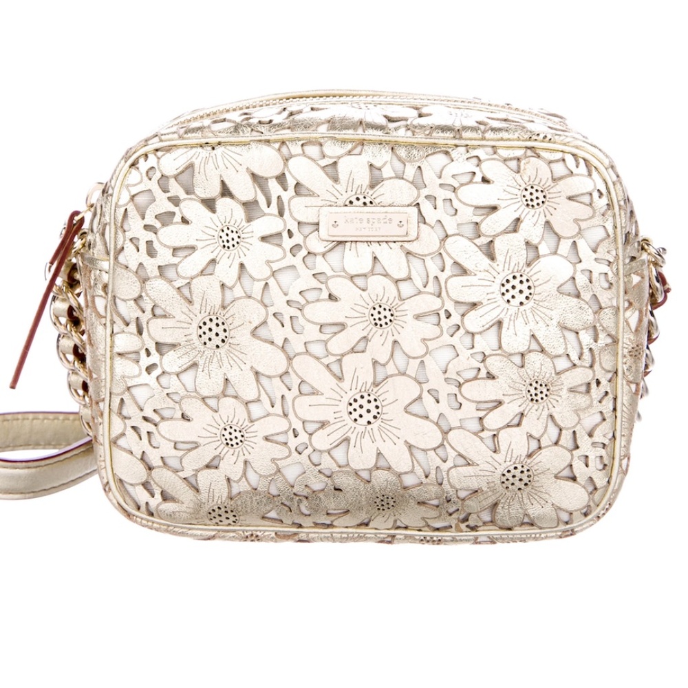 Kate Spade Gold Small Shoulder Bag (LIMITED EDITION) - Perfect Condition!